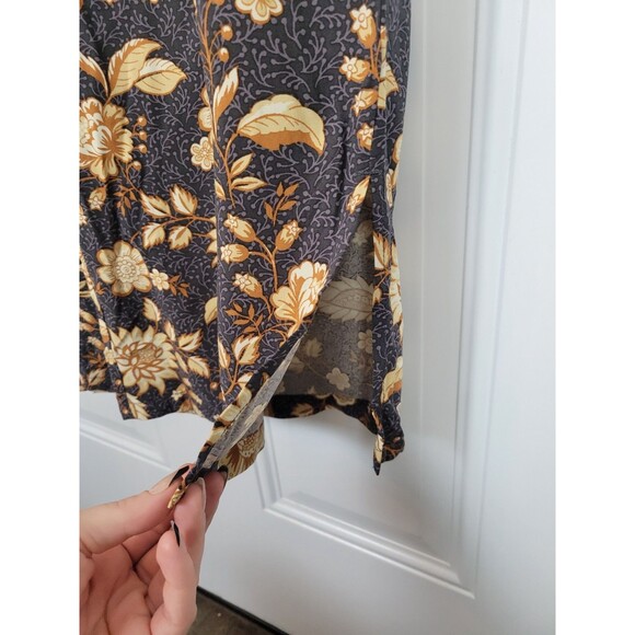 QVC Canyon Retreat Plus Size Wide Leg Ankle Pants Size 2X Floral Boho - Picture 6 of 7